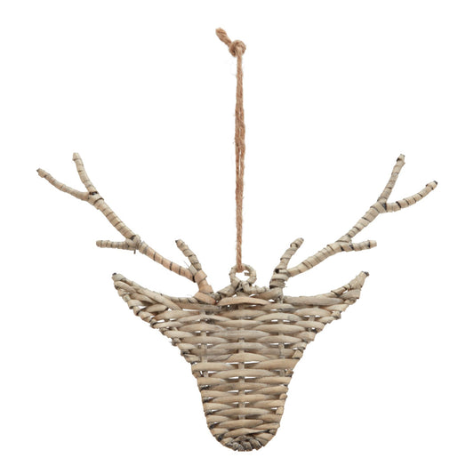 Wicker Hanging Reindeer