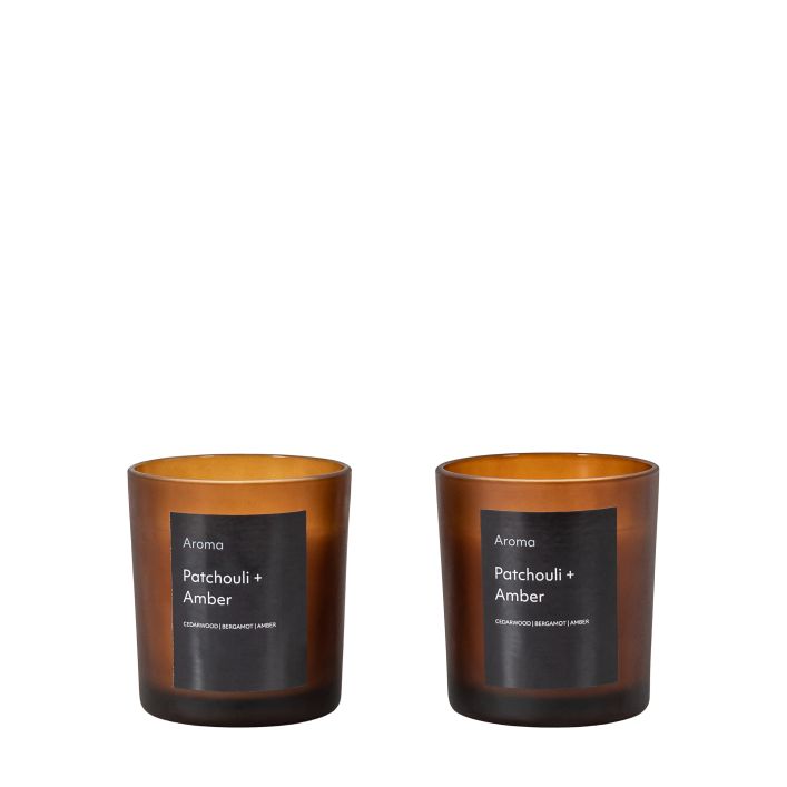 Aroma Votive Patchouli and Amber Candles