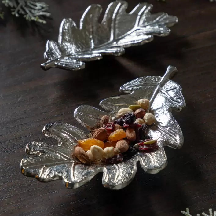 Oak Leaf Dish Set of 2